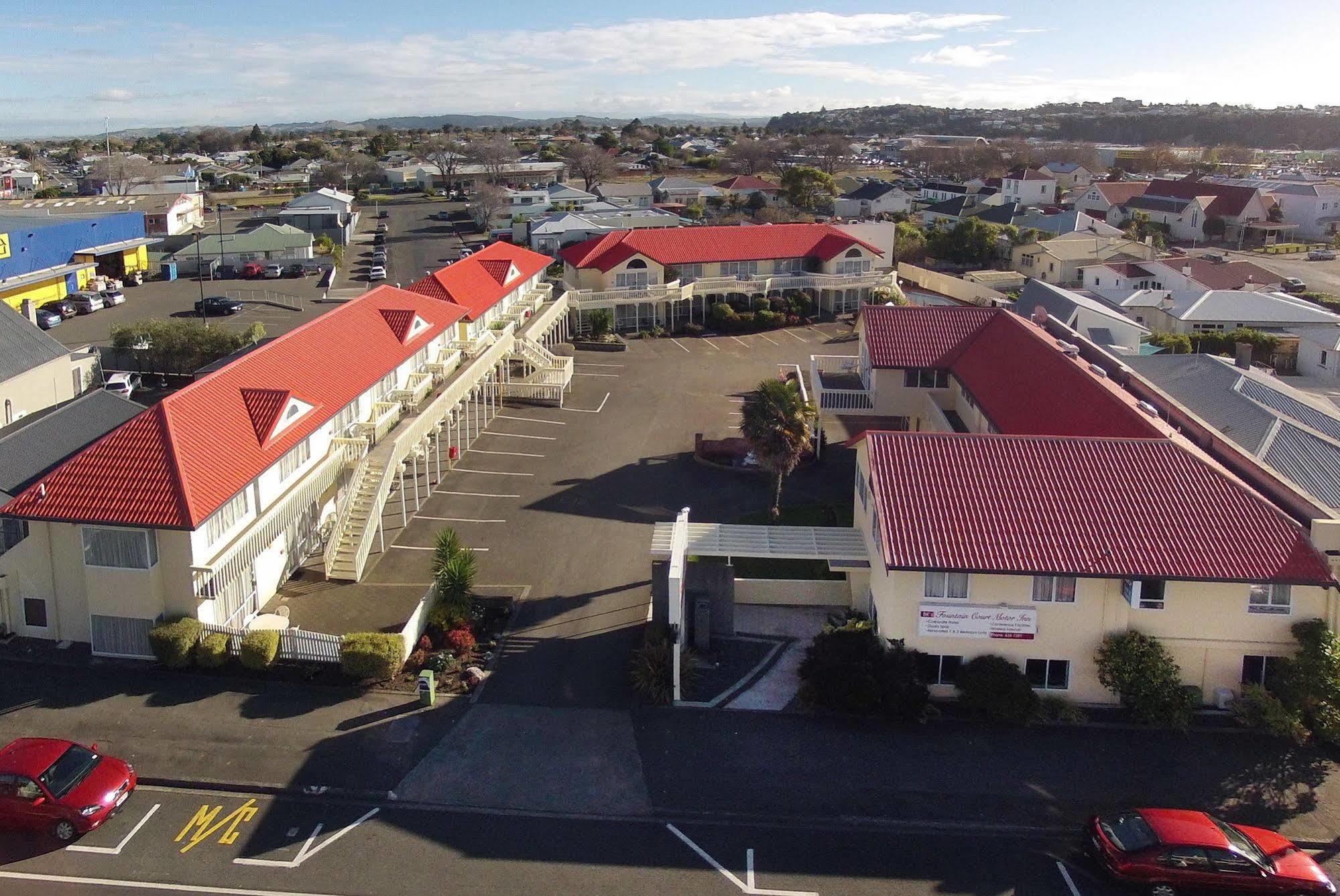 Bk'S Fountain Court Motel Napier Exterior foto